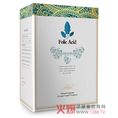 澳美寶葉酸膠囊保證胎兒神經發(fā)育