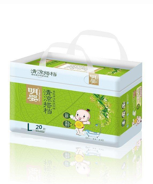 明嬰清涼搭檔本草尿褲L