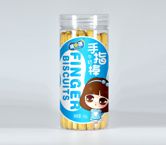 威樂佳手指餅牛奶