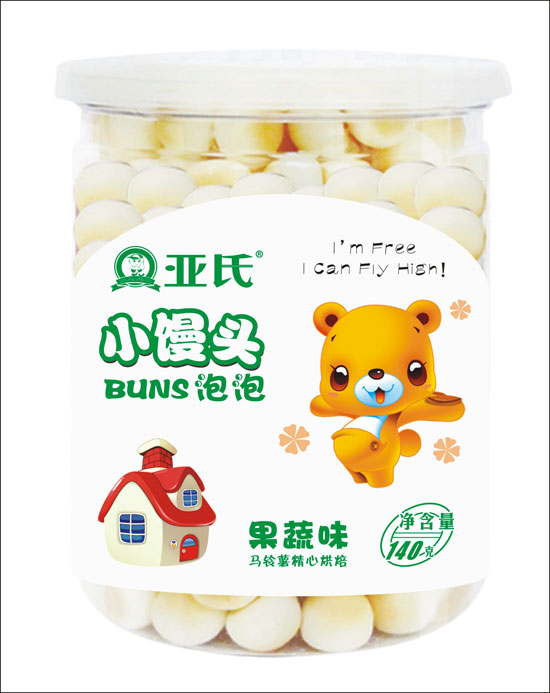  亞氏果蔬味小饅頭