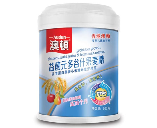 澳頓乳鐵蛋白麥精500（白蓋）
