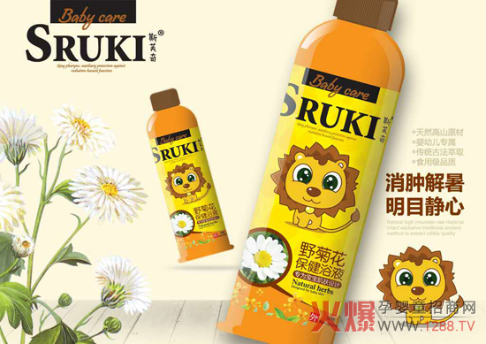 斯芙奇野菊花保健浴液 寶寶解暑降火的好選擇