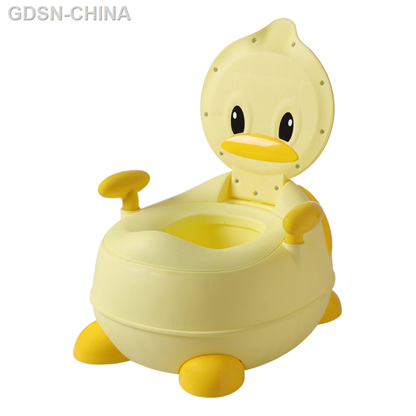 青蛙嘟迪唐老鴨棉花糖軟墊座便器黃色.jpg