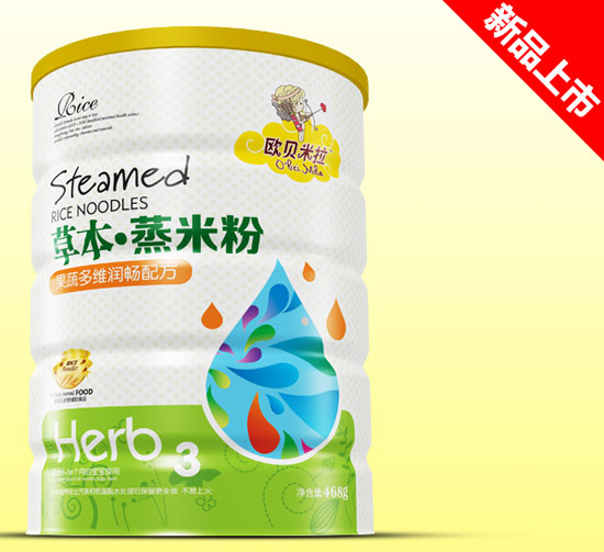   歐貝米拉果蔬多維潤暢草本蒸米粉鐵聽