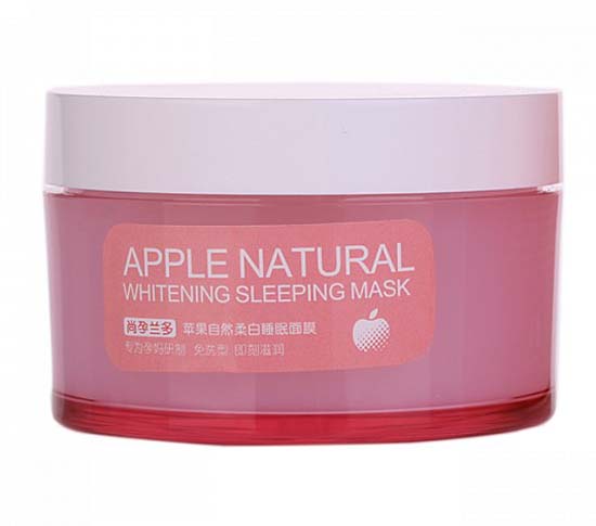  尚孕蘭多孕育期蘋(píng)果自然柔白睡眠面膜
