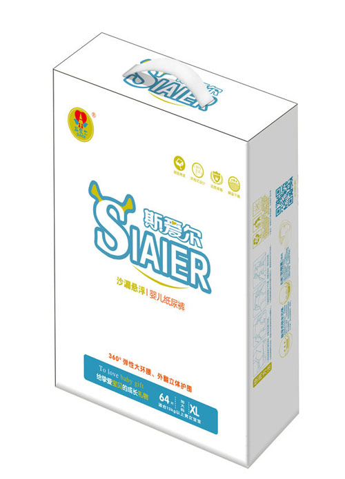 斯愛爾沙漏懸浮嬰兒紙尿褲XL碼64片