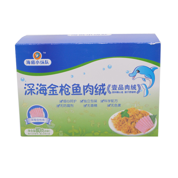  海底小縱隊(duì)深海金槍魚肉絨80g