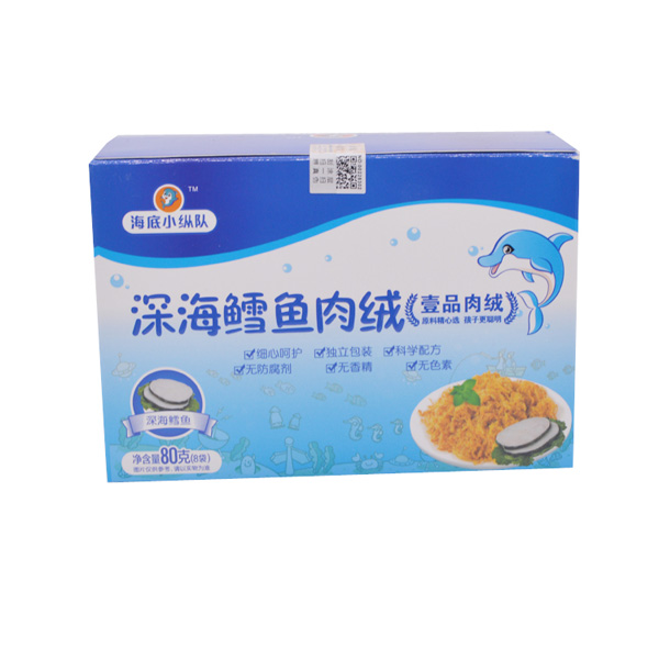  海底小縱隊(duì)深海鱈魚肉絨80g