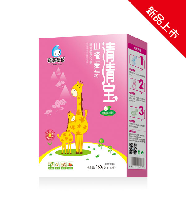   聰惠萌葆山楂麥芽清清寶