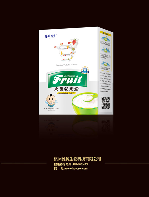  媽媽愛水果奶米粉-雪梨核桃蓮子配方 盒裝