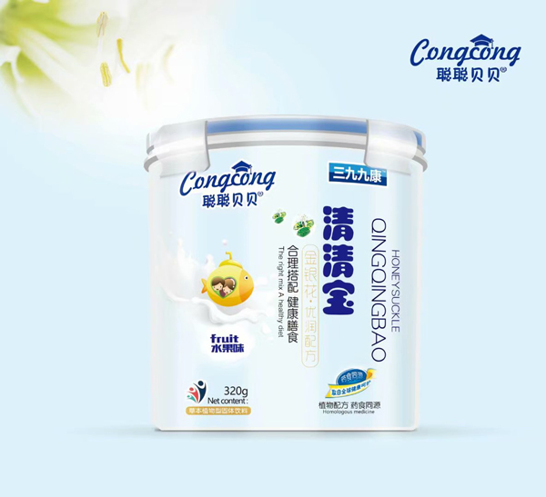   聰聰貝貝金銀花優(yōu)潤(rùn)配方清清寶 樂扣裝
