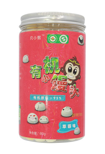 凡小熙草莓味有機(jī)小饅頭