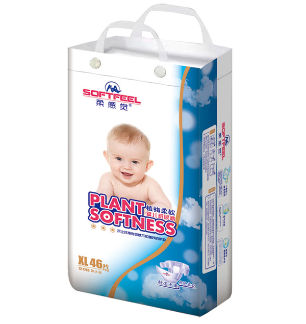 柔感覺植物柔軟嬰兒紙尿褲XL46.jpg