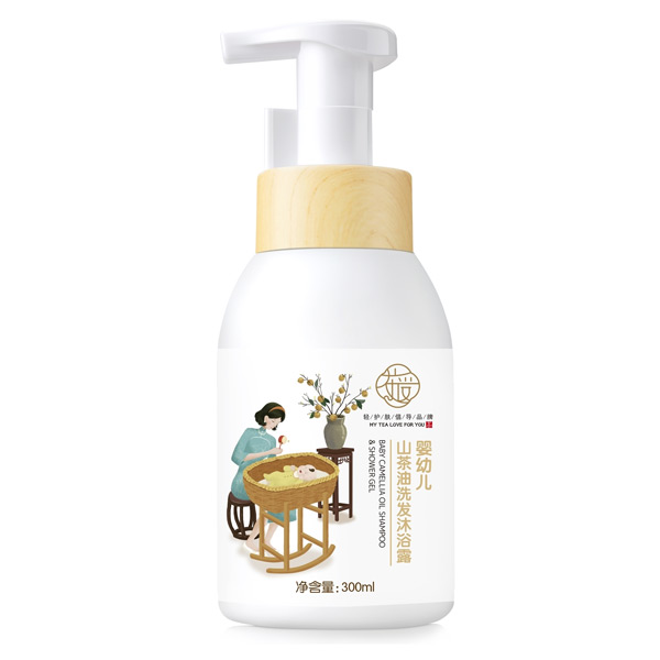 茶愛嬰幼兒山茶油洗發(fā)沐浴露（300ml）.jpg