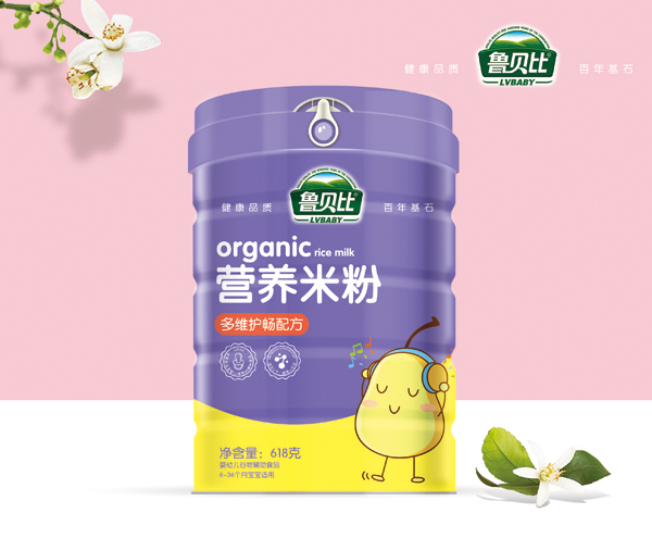 魯貝比新品營養(yǎng)米粉-多維護暢配方