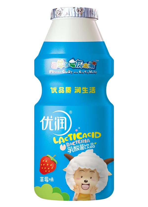 優(yōu)潤(rùn)草莓味乳酸菌飲品 單瓶.jpg