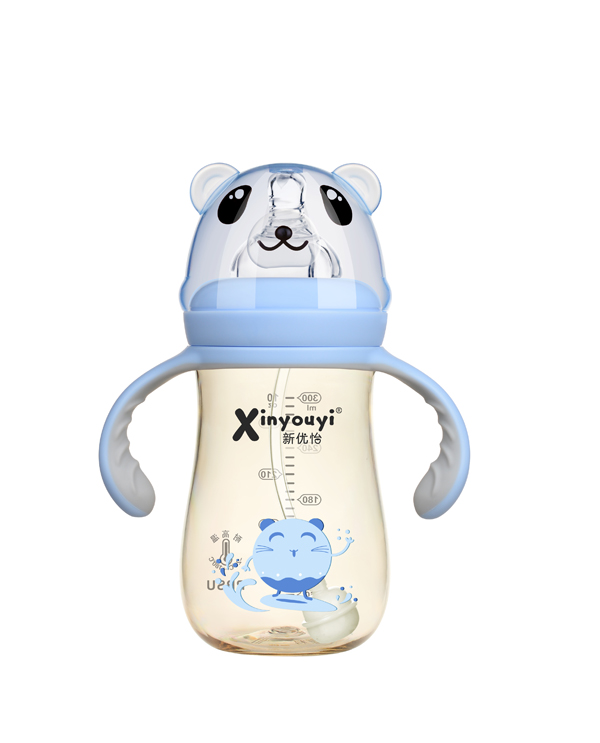  新優(yōu)怡熊貓PPSU奶瓶 藍(lán)色