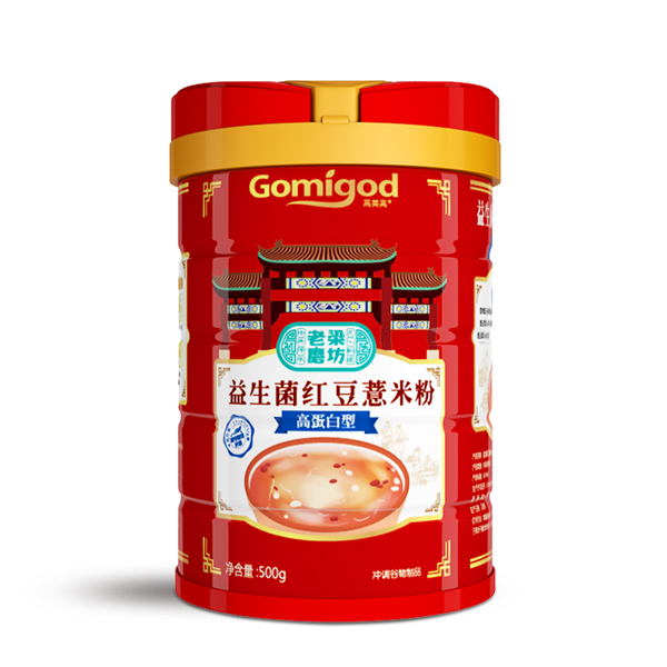   高美高益生菌紅豆薏米粉（高蛋白）500g