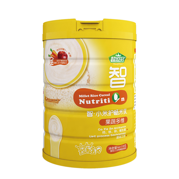  超級冠新款智護(hù)果蔬多維小米護(hù)暢米乳