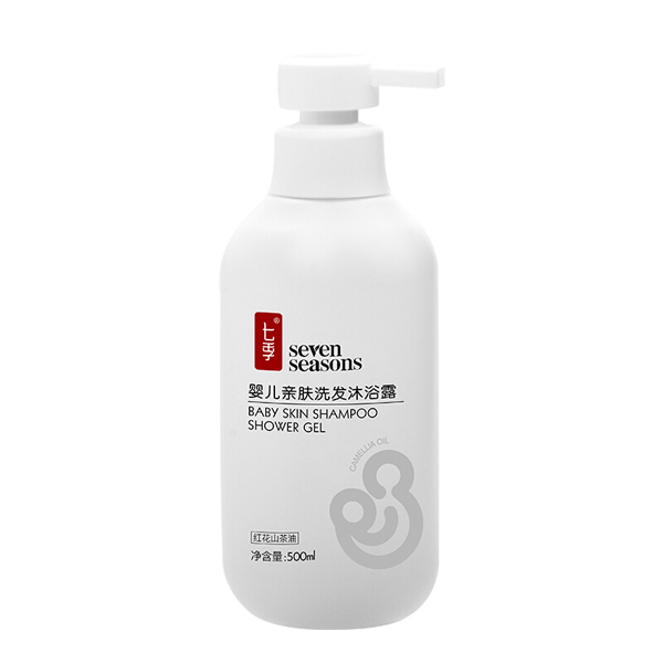   七季嬰兒親膚洗發(fā)沐浴露