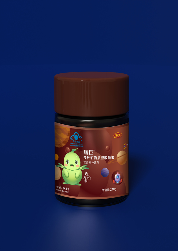  醫(yī)說堂膳臣多種礦物質(zhì)凝膠糖果 240克
