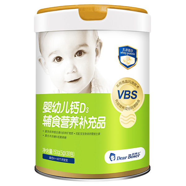  親博士嬰幼兒鈣D3輔食營養(yǎng)補(bǔ)充品150g