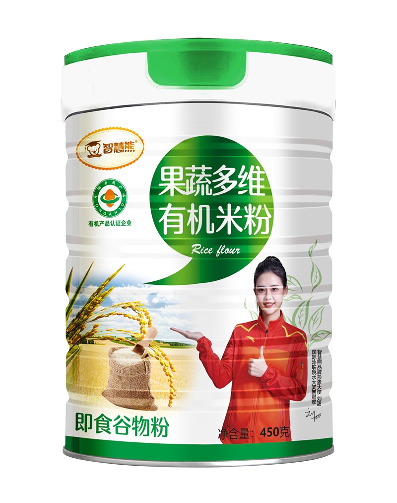  智慧熊果蔬多維有機(jī)米粉 聽(tīng)裝
