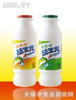 娃哈哈益生元AD鈣奶