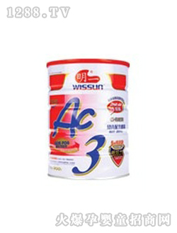 明一奶粉AC3段900g