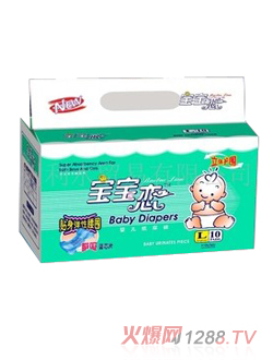 龍鳳寶貝嬰兒紙尿褲L10片