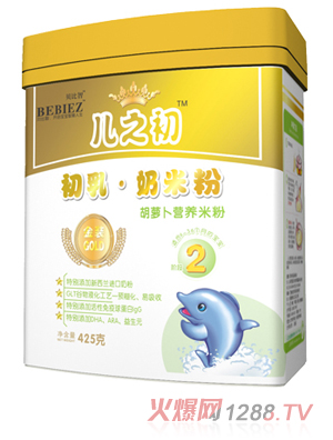 貝比智胡蘿卜營養(yǎng)米粉罐裝425g2段