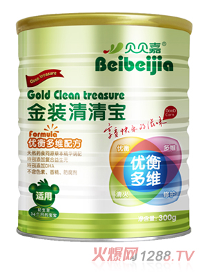 貝貝嘉優(yōu)衡多維配方清清寶
