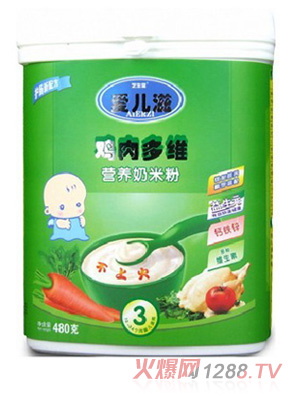愛兒滋雞肉多維營養(yǎng)奶米粉