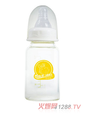 神奇兔標口玻璃奶瓶120ml