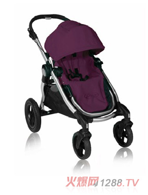 Baby Jogger city 紫色手推車