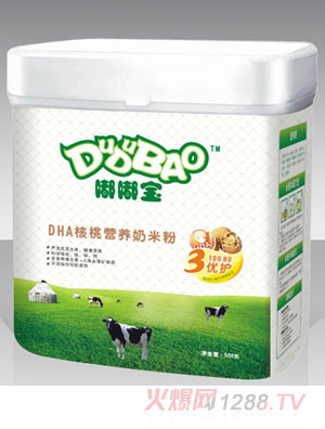 嘟嘟寶DHA核桃營(yíng)養(yǎng)奶米粉