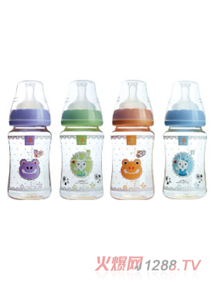 寶恩8安士寬口徑PPSU奶瓶240ml