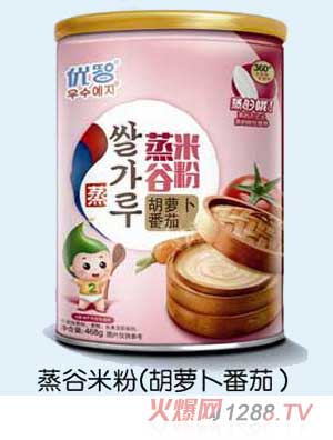 優(yōu)智胡蘿卜番茄蒸谷米粉468g