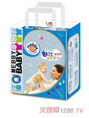 mebby魅比魅比成長褲L碼24片