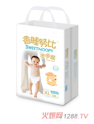 香睡努比步步酷XL碼38片