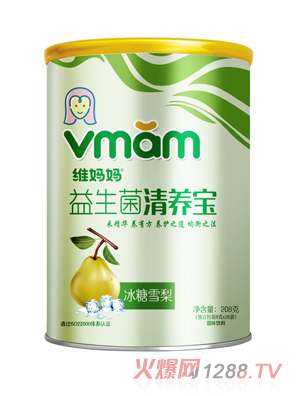 維媽媽冰糖雪梨益生菌清養(yǎng)寶