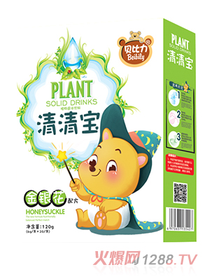 貝比力金銀花清清寶盒裝