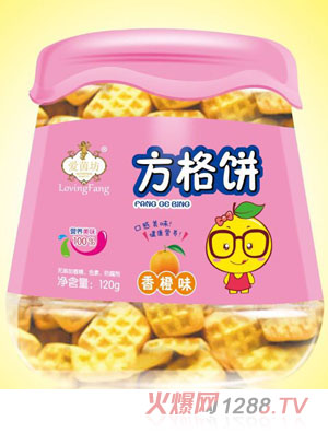 愛茵坊方格餅（香橙味）