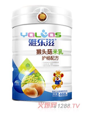 雅樂(lè)滋猴頭菇米乳-護(hù)暢配方