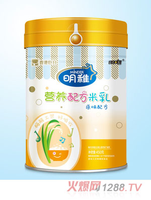 明稚原味營養(yǎng)配方米乳