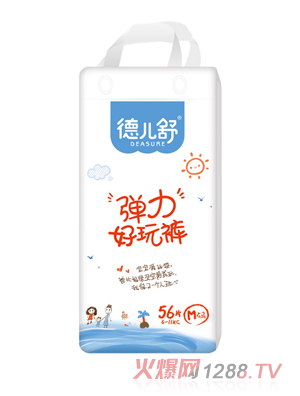 德兒舒彈力好玩褲M56