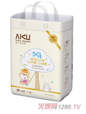噯酷5G紙尿褲-M-62