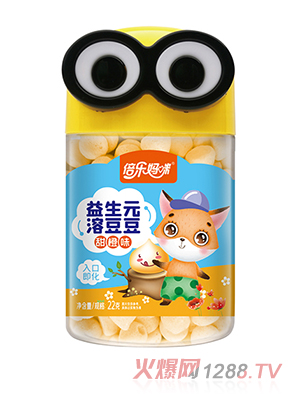 倍樂媽咪益生元溶豆豆-大眼萌罐甜橙味
