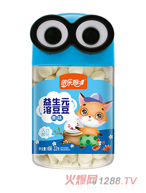 倍樂媽咪益生元溶豆豆-大眼萌罐原味
