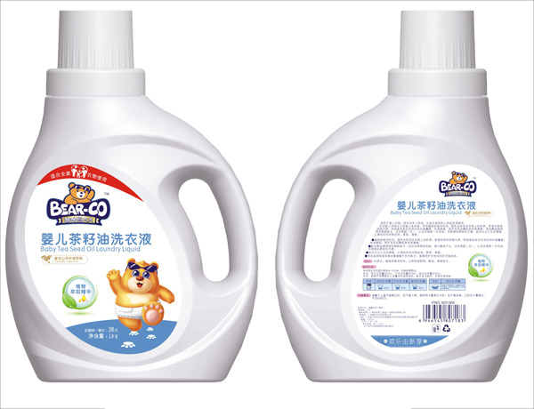  酷酷熊大大嬰兒茶籽油洗衣液（1kg）